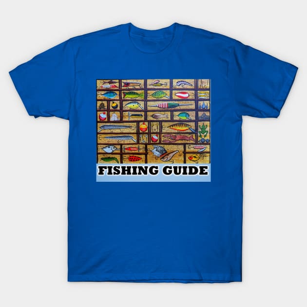 Fishing Guide- fishing lures T-Shirt by Matt Starr Fine Art